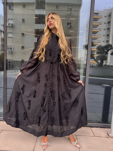 שמלת מילאנה שחורה