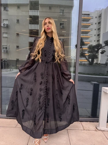 שמלת מילאנה שחורה