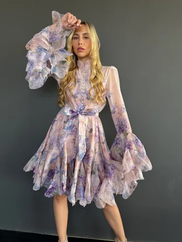 שמלת אווה סגולה