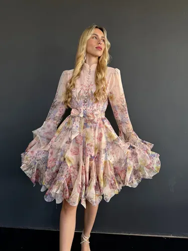 שמלת אווה פרחונית