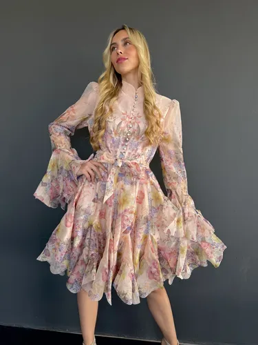 שמלת אווה פרחונית